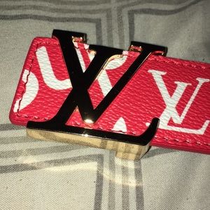Supreme Louis Vuitton belt